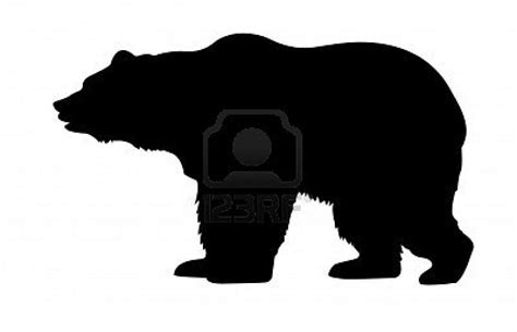 Bear Silhouette For Bear Crossing Sign Silhouette Ours Silhouette