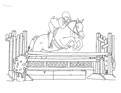 You might also be interested in coloring pages from horses category and baby animals tag. Hunter Show Pony Coloring Page