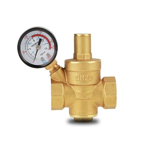 Buy Water Pressure Regulating Valve Dn20 G34inch Brass Water Pressure