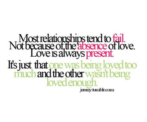 Why Most Relationships Fail Picture Quotes
