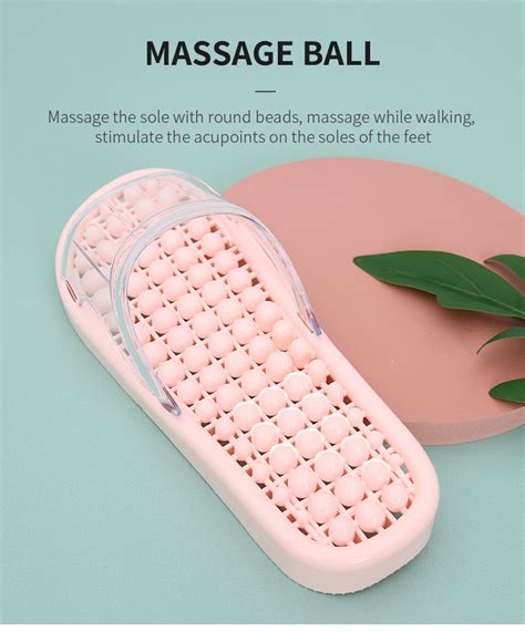 Japan Market Best Selling Hotel Massager Slippers Bathable Leaking