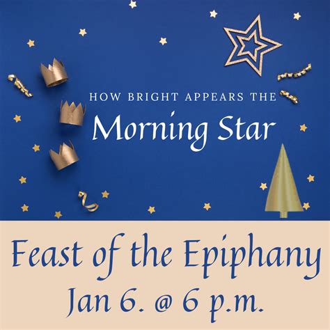 Feast Of The Epiphany Potluck And Eucharist Holy Trinity Parish