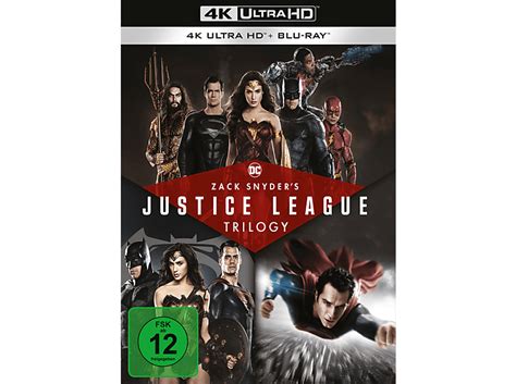 Zack Snyders Justice League Trilogie 4k Ultra Hd Blu Ray Blu Ray Online Kaufen Mediamarkt