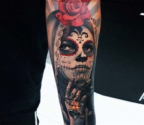 Muerte Tattoo By Ata Ink Post 23180 Skull Sleeve Tattoos Tattoos Muerte Tattoo