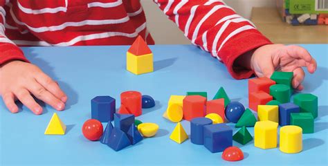 Edx Education Mini Geometric Solids In Home Learning Toy For Early