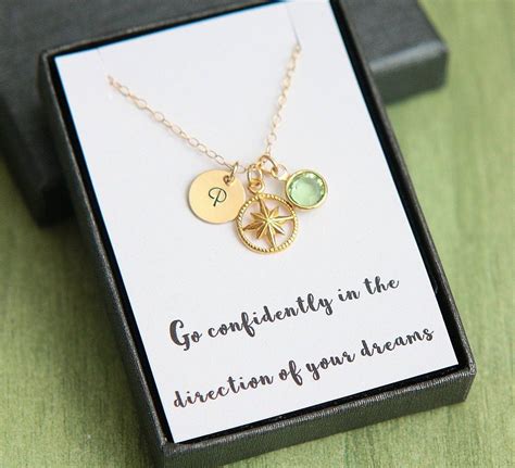 The best way to make her feel special on her graduation is to offer a personalized jewelry gift. Graduation Gift College Graduation Gift for Her | Etsy ...