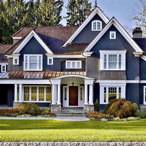 Beautiful Exterior House Paint Color Combinations