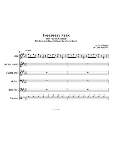 Freezeezy Peak From Banjo Kazooie Sheet Music