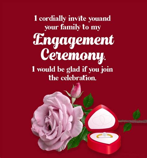Engagement Invitation Messages And Quotes Wishesmsg