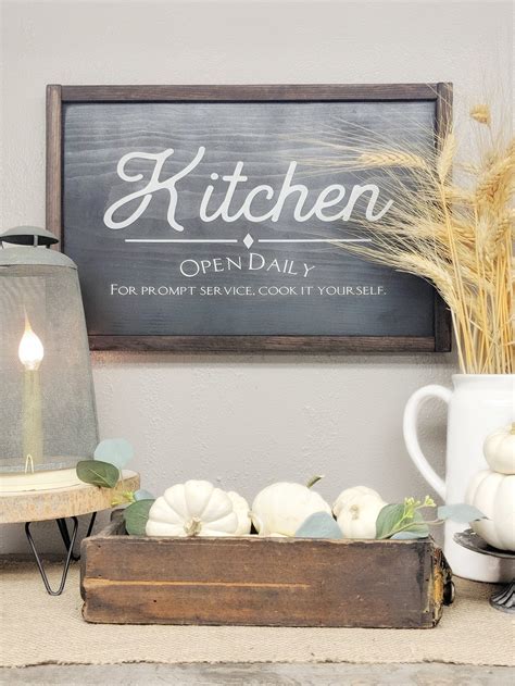 Farmhouse Kitchen Sign Kitchen Signs Funny Funny Signs For Etsy
