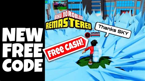 You can find all the latest and working roblox. *NEW* FREE CODE BOKU NO ROBLOX REMASTERED gives 50K FREE ...