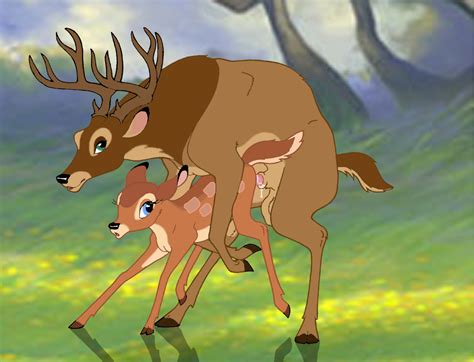 Rule 34 Bambi Film Disney Faline Penis Testicles The Great Prince