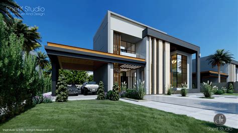 Modern Villa Sharjah Uae On Behance
