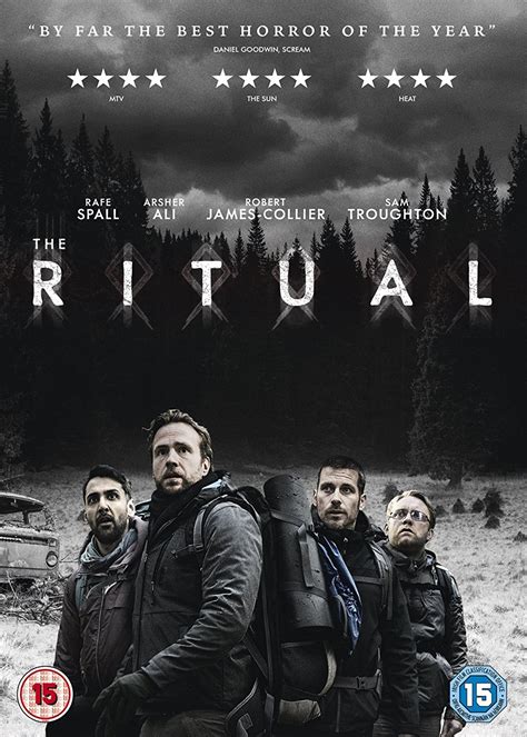 The Ritual Dvd 2017 Rafe Spall Rob James Collier Arsher Ali Sam Troughton
