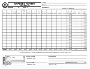 Note that amex will still report your statement balances to the credit bureaus, even if they don't affect your credit score. 26 Printable Credit Card Expense Report Template Forms ...