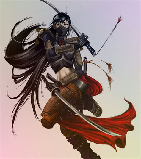 Pin By Shadowwarrior On Shadow Warrior Female Samurai Female Ninja
