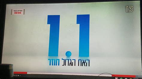 ערוץ האח הגדול משודר 24/7 באפיק 26 בהוט וביס. ‫בקרוב האח הגדול חוזר אלינו 1.1.2020‬‎ - YouTube
