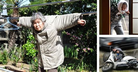 89 year old kimiko nishimoto loves taking humorous self portraits spoon and tamago
