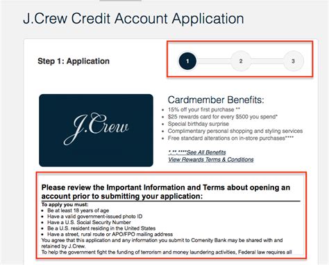 … if you need additional assistance, contact customer care. How To Apply to J Crew Credit Card - CreditSpot