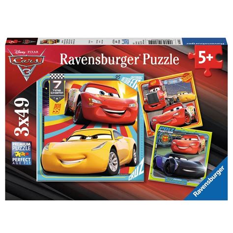 Puzzles 06894 Ravensburger Disney Pixar Cars 3 4 In A Box Jigsaw