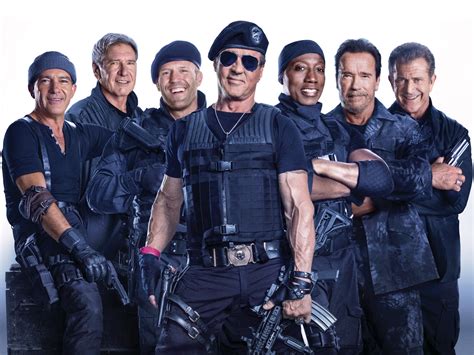 The Expendables Group Photo Hd Wallpaper Wallpaper Flare