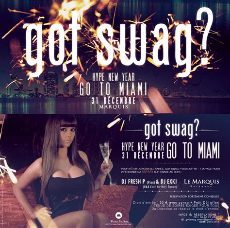 GOT SWAG EVENTS: ★★Got Swag? Hype New Year: GO TO MIAMI★★