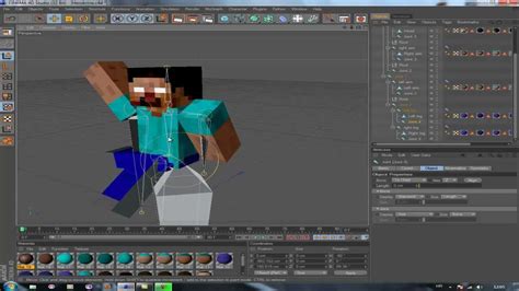 Cinema 4d Studio Complete Herobrine Youtube