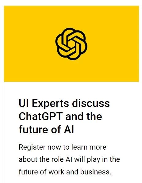 Introducing Chatgpt A Panel Of Ui Experts Share Their Insights On The