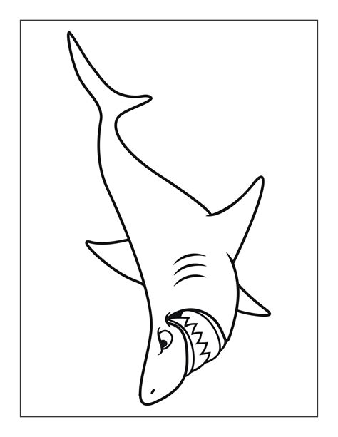 Coloriages Requin à Imprimer