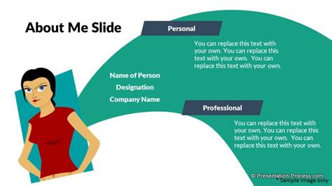 Personal Introduction Creative Self Introduction Ppt Template Contoh
