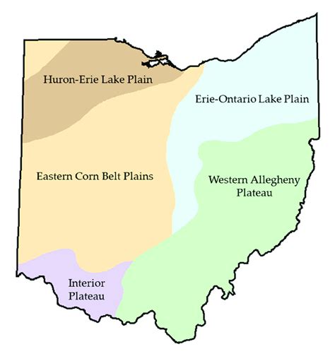 Level Iii Ecoregions Of Ohio Download Scientific Diagram