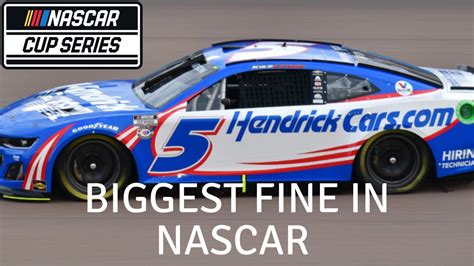 Hendrick Motorsports Handed Massive Penalties Jr Motorsports To The