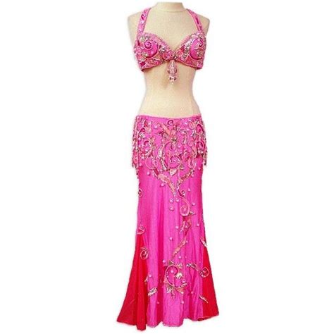 Pink Bra And Skirt Belly Dance Costume At Belly Dance Belly Dance Outfit