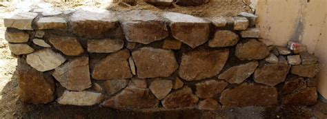How To Build A Rock Retaining Wall With Mortar