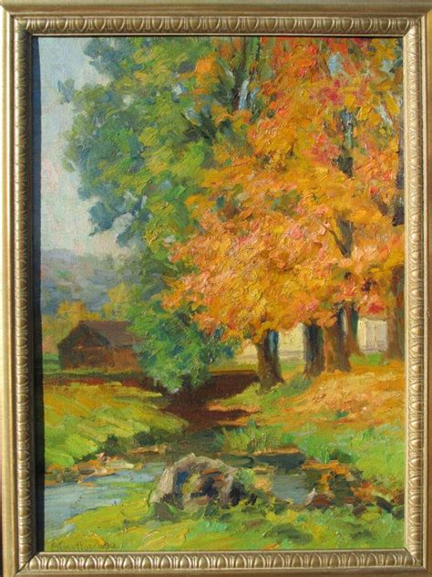 Vintage Painting Stratton 1890 A Peaceful By Epatrickgallery 19500
