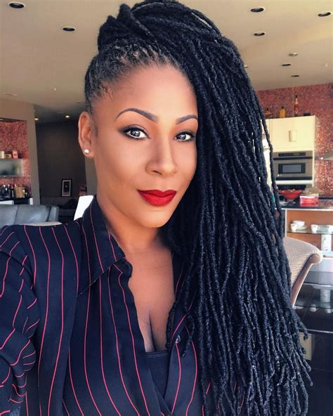 The braid pattern may take a little longer to disappear than if you started your locs using other methods. Miss Rii on Instagram | Hair styles