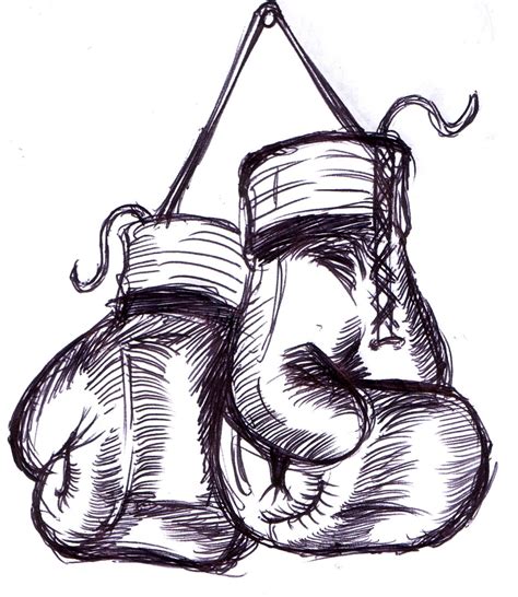 Boxing Glove Tattoo To Remind Myself To Keep Fighting Description From