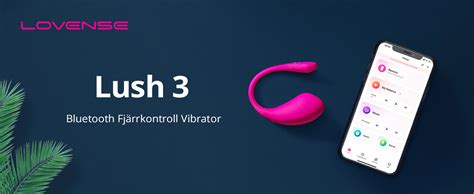 Lovense Lush 3 Bullet Vibrator Omdesignad Kraftfull Och Tyst