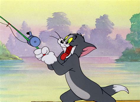 Tom And Jerry Pictures Cat Fishin