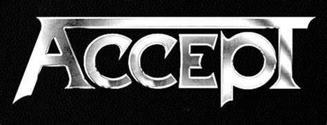 Accept Logo Printed Patch