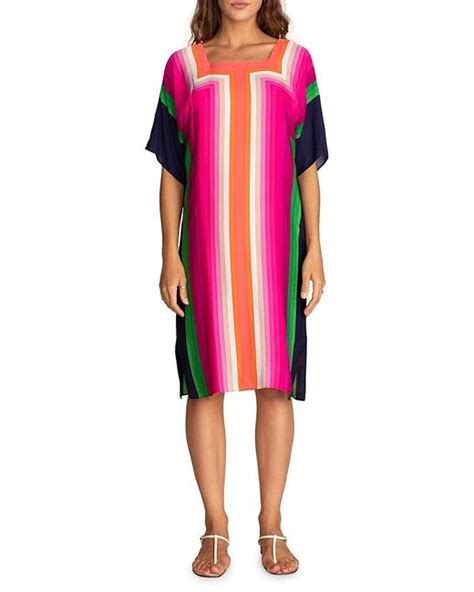 Trina Turk Synthetic Joceline Striped Shift Dress Lyst