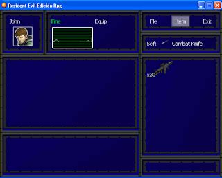 Además podrás exportar tu juego a un formato de archivo que cualquier persona podrá jugar aunque no posea el programa. Juegos hechos x mi en Rpg Maker Xp