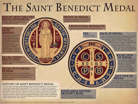 What Is The St Benedict Medal Short History Of This Medal Of Powerful