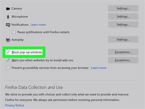 How To Turn Pop Up Blocker On Or Off In Windows 10 Microsoft Edge