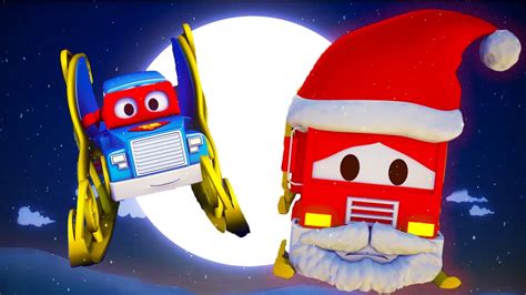 Carl The Super Truck And Santas Sledge In Car City 🎅 Cars And Trucks
