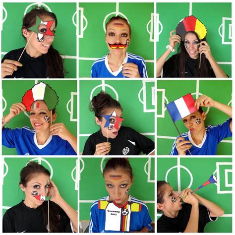 European Championship Photo Booth Props The Ultimate Soccer Fan