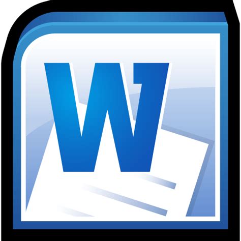 Microsoft Office Word Icon Office 10 Iconpack Hopstarter