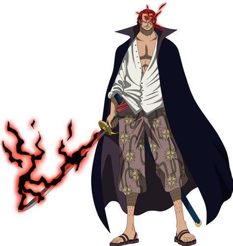 RedHair Shanks One Piece By Caiquenadal On DeviantArt In One Piece Manga Black Anime
