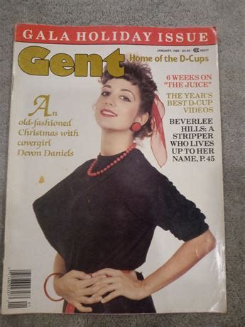 AdultStuffOnly Com Gent Magazine January Devon Daniels Cover