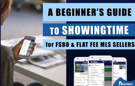 A Beginners Guide To Showingtime For Fsbo And Flat Fee Mls Sellers